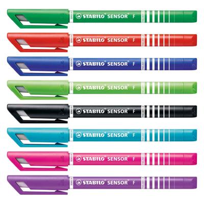 Stabilo sensor fineliners 0.3 mm, 8st.