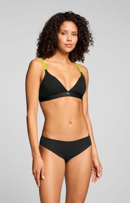 Puma Dames Briefs Invisible Cotton 2-pack Zwart-S