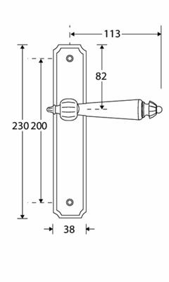 Krukgarn. Nouv. bak/Art Nouv MGG BB72