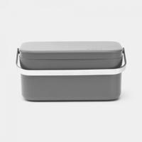 Brabantia Sink Side aanrecht afvalbakje 1,8 liter - Dark Grey - thumbnail