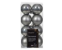 Kerstbal kunststof d4 cm mgrs 16st kerst - Decoris
