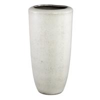 Kyleigh Beige Ronde Keramische Pot Hoog XL