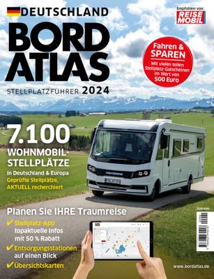 Campergids - Opruiming Bordatlas Stellplatzführer 2024 | DoldeMedien Verlag GmbH