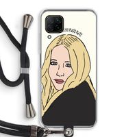 Mary Kate: Huawei P40 Lite Transparant Hoesje met koord