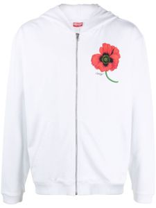 Kenzo hoodie à imprimé Kenzo Poppy - Blanc