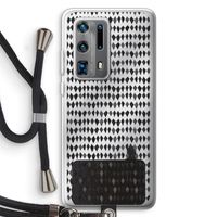 Crazy shapes: Huawei P40 Pro Plus Transparant Hoesje met koord