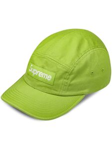 Supreme casquette en serge à effet délavé - Vert