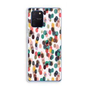 Tropical Dots: Samsung Galaxy Note 10 Lite Transparant Hoesje