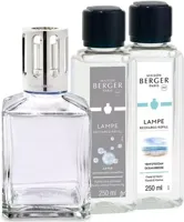 Lampe Berger giftset brander essentielle cube so neutral & ocean breeze 2x250 ml