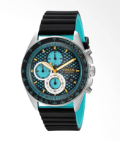 Horlogeband Fossil CH3091 Silicoon Zwart 22mm - thumbnail