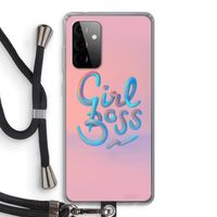 Girl boss: Samsung Galaxy A72 5G Transparant Hoesje met koord