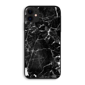 Zwart Marmer 2: iPhone 11 Biologisch afbreekbaar hoesje