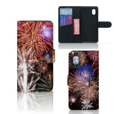 Alcatel 1B (2020) | Wallet Case | met Pasjes | Vuurwerk