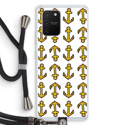 Musketon Anchor: Samsung Galaxy S10 Lite Transparant Hoesje met koord