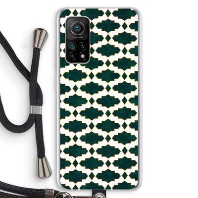 Moroccan tiles: Xiaomi Mi 10T 5G Transparant Hoesje met koord