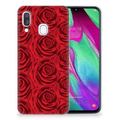 Samsung Galaxy A40 | TPU Case | Red Roses Samsung Galaxy A40 | TPU Case | Red Roses