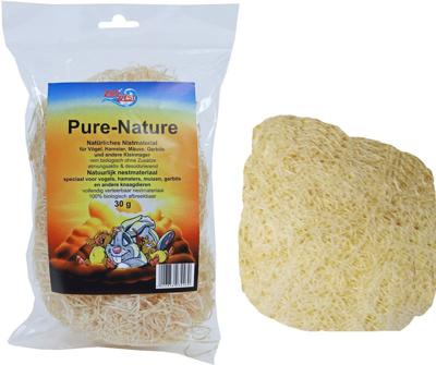 Zoobest natuurlijk nestmateriaal 30 gram - Gebr de boon