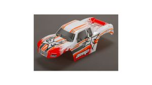 1/10 Body, Painted, White/Orange (ECX230016)