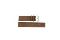 Horlogeband Universeel 827.03.22 Leder Lichtbruin 22mm