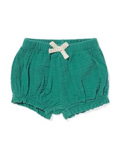 HEMA Baby Pofbroekje Mousseline Groen (groen)