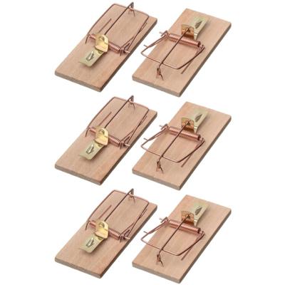 Ubbink Muizenval - 6x stuks - muizenklemmen - 10 cm - Ongediertebestrijding