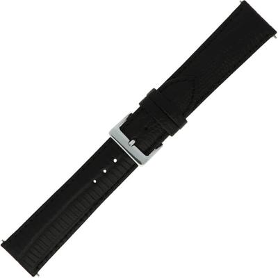 Pex Horlogebandje Snake Zwart 18mm