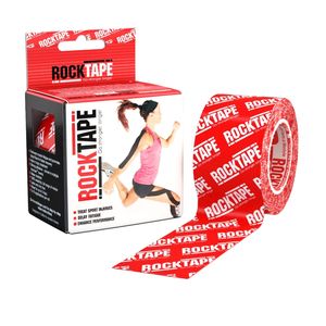 RockTape (5cm x 5m) rood logo