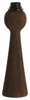 Light & Living Tafellamp 'Festina' Mangohout, 33cm, kleur Donkerbruin (excl. kap)