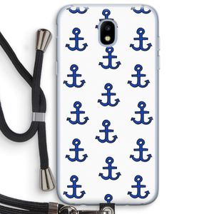 Ankers: Samsung Galaxy J5 (2017) Transparant Hoesje met koord