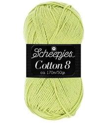 Scheepjes Cotton 8 642 Light Green