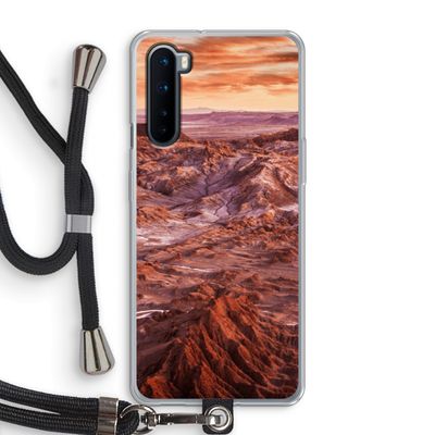 Mars: OnePlus Nord Transparant Hoesje met koord