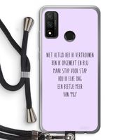 Zelfvertrouwen: Huawei P Smart (2020) Transparant Hoesje met koord