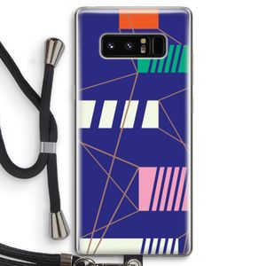 Gestalte 5: Samsung Galaxy Note 8 Transparant Hoesje met koord