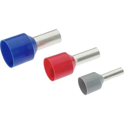 Cimco 187306 Adereindhulzen 10 mm² Deels geïsoleerd Rood 100 stuk(s)