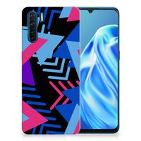 OPPO A91 TPU Hoesje Funky Triangle - thumbnail