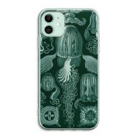 Haeckel Cubomedusae: iPhone 11 Transparant Hoesje