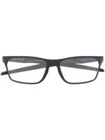 Oakley lunettes de vue rectangulaires à plaque logo - Noir - thumbnail