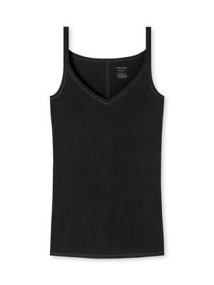 Schiesser - Spaghettitop - Personal Fit - zwart, Maat:XL