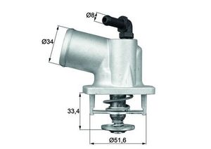 Thermostaat, koelvloeistof TI5492D