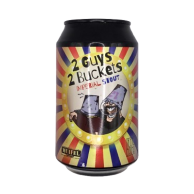 Muifel /Klere Boght 2 Guys 2 Buckets 33cl