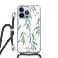 Branch up your life: iPhone 13 Pro Transparant Hoesje met koord