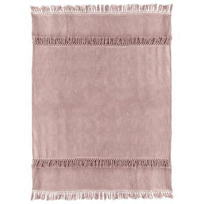 Plaid Saba 130x180cm old pink Unique Living - Unique living