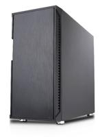 Nanoxia Deep Silence 8 Pro TG Micro-tower PC-behuizing Zwart - thumbnail