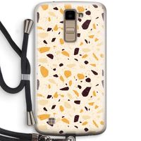 Terrazzo N°13: LG K10 (2016) Transparant Hoesje met koord