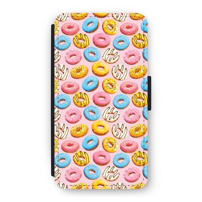 Pink donuts: iPhone 11 Pro Flip Hoesje