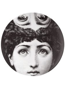 Fornasetti assiette décorative Tema e Variazioni No. 285 - Noir