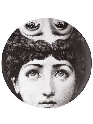Fornasetti assiette décorative Tema e Variazioni No. 285 - Noir