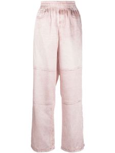 Diesel pantalon à taille élastiquée - Rose