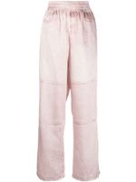 Diesel pantalon à taille élastiquée - Rose