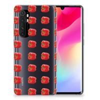 Xiaomi Mi Note 10 Lite | Siliconen Case | Paprika Red